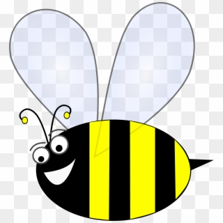 Clip Art Stock Bumble Bee Flying Clipart - Png Download