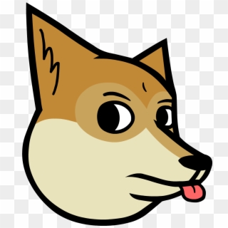 Doge Head Png Clipart