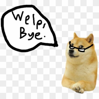 Doge - Retire - Doggo With Transparent Backgrounds Clipart