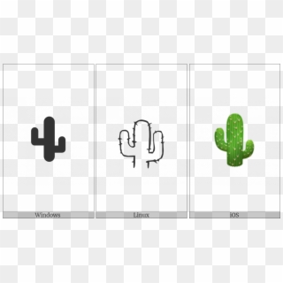 Cactus On Various Operating Systems - Prickly Pear Clipart