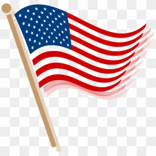 1886 X 1832 4 - Clip Art Transparent American Flag - Png Download