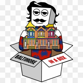 Box Houses 2 Clipart