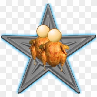 Barnstar Men Chicken - Clip Art - Png Download