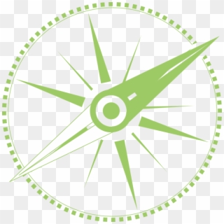 Compass Icon Png Green Clipart