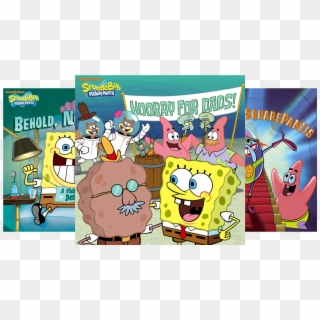 $19 - - Spongebob Squarepants Hooray For Dads Book Clipart