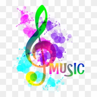 Drawing Rainbow Music Note - Rainbow Music Note Png Clipart