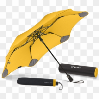 Blunt Metro Yellow Umbrella - Blunt Metro Travel Umbrella Clipart
