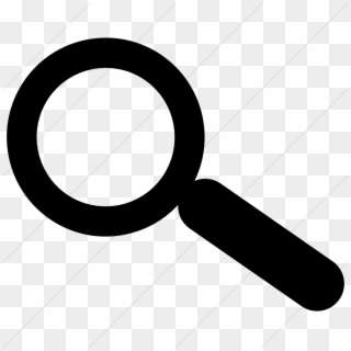 14 Magnifying Glass Icon Png Black Images - Circle Clipart