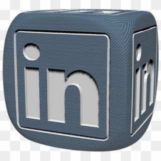 Linkedin, Socialmedia, Cube, 3 D, Conception, Graphical - Linkedin Cube Clipart