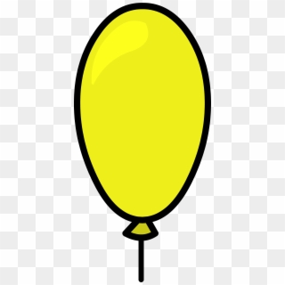Yellow Balloon Png - Circle Clipart