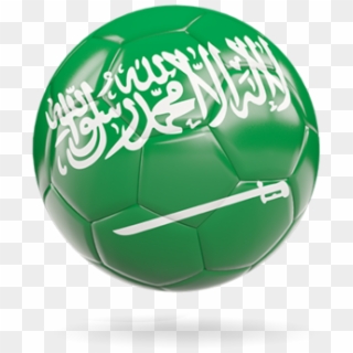 Saudi Arabia Soccer Ball Clipart