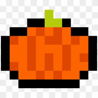 Pixel Pumpkin Clipart