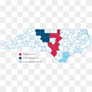 Map-01 - Map Of North Carolina Clipart