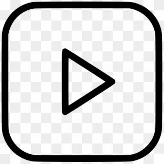 Play Button Comments - Icon Play Video Clipart