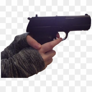 900 X 642 6 - Girl Hand Gun Png Clipart