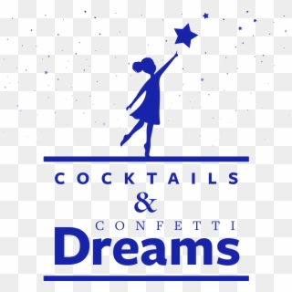 Cocktails & Confetti Dreams - Illustration Clipart