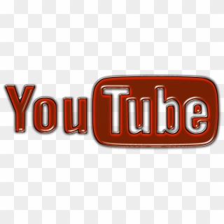 White And Red Logo Of Youtube - Youtube Clipart
