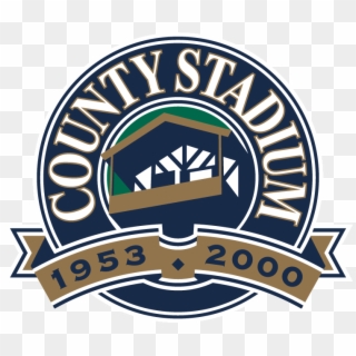1 - Milwaukee County Stadium Logo Clipart