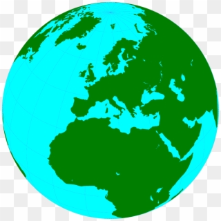 World Globe Clip Art Free - Globe Clipart Europe - Png Download