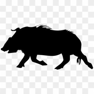 Graphic Download Wild Hog At Getdrawings Com Free For - Wild Boar Silhouette Png Clipart