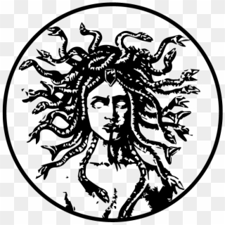 Cellini's Erseus And Medusa - Gorgona Tattoo Clipart