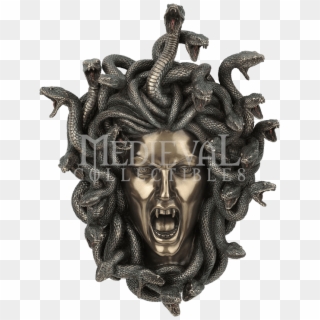 Bronze Head Of Medusa Clipart