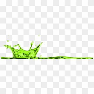 Mylemon Water Splash - Green Water Splash Transparent Clipart