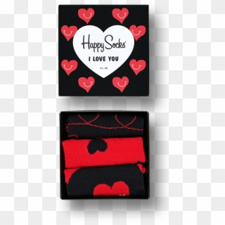 I Love You Gift Box - Happy Socks Clipart