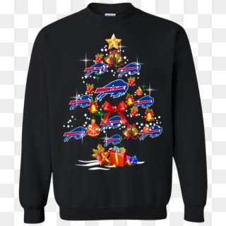 Buffalo Bills Christmas Tree Sweatshirt - Hoodie Post Malone For Girls Clipart