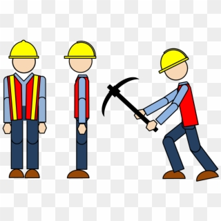Construction Worker Clipart - Transparent Construction Workers Clipart - Png Download