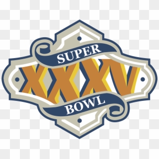 Super Bowl 2001 Logo Png Transparent Clipart