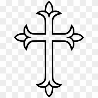 Western Syriac Cross - Saint Thomas Cross Clipart