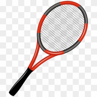 Library Racket Clipart Boys Tennis - Transparent Tennis Racket Cartoon - Png Download