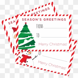Christmas Gift Tags Christmas Gift Tags - Christmas Tree Clipart