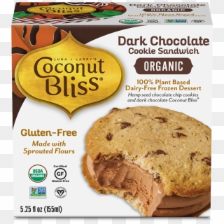 Dark Chocolate Cookie Sandwich - Peanut Butter Cookie Clipart