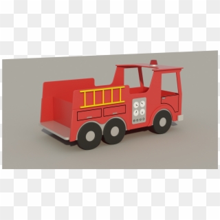 Build Your Own Childs Single Firetruck Bed Fun To Build - Model Car Clipart