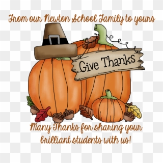 Thanks - Free Clip Art Thanksgiving Dinner - Png Download