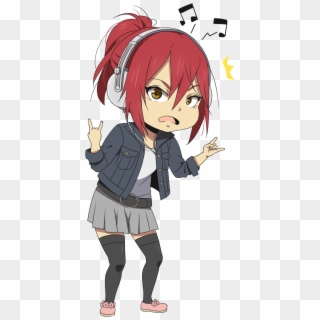 Anime Listen Music Png , Png Download Clipart
