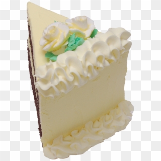 Cake Slice Png - Buttercream Clipart
