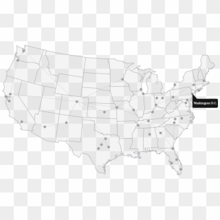 Acbj Usa Map Washington Dc - United States Map Clipart