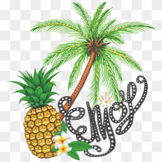 Drawn Pineapple Transparent - Illustration Clipart