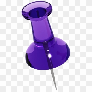 Purple Push Pin Png Clipart