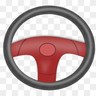Steering Wheel Clip Art - Png Download