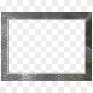 Rectangle - Silver Frame Transparent Background Clipart
