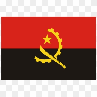 Ao Angola Flag Icon - Angola Flag Clipart