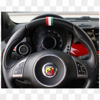 Leather Top Centre Marker For Steering Wheel Clipart