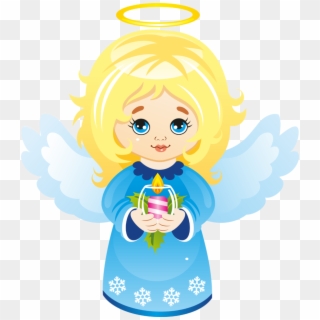 Free Printable Angels Clip Art - Christmas Angel Clipart - Png Download