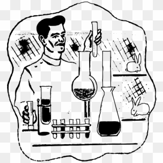 Big Image - Scientist Drawing Clipart