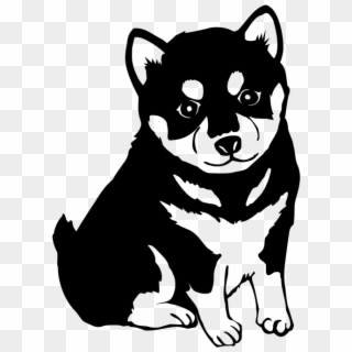 Shiba Inu, Dog, Puppy, Cute, Japan - Shiba Inu Dog Silhouette Clipart