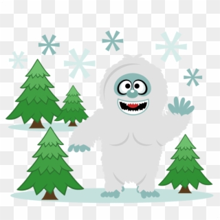 Snow Yeti Snowman Svg Scrapbook Cut File - Clip Art Cute Yeti - Png Download